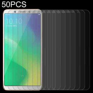 50 PCS 0.26mm 9H 2.5D Tempered Glass Film For Huawei Y7 Pro 2018