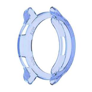 For Xiaomi Watch Color 2 Half Coverage Hollowed TPU Protective Case(Transparent Blue)