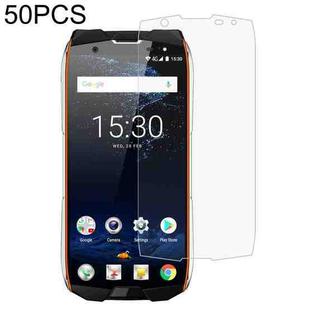 50 PCS 0.26mm 9H 2.5D Tempered Glass Film For Oukitel WP5000