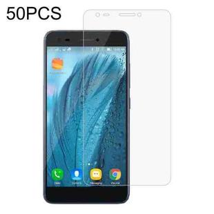 50 PCS 0.26mm 9H 2.5D Tempered Glass Film For ZTE Blade A6 Max