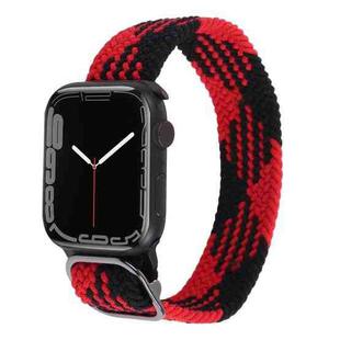 Nylon Braid Strap Watch Band For Apple Watch Series 8&7 41mm / SE 2&6&SE&5&4 40mm / 3&2&1 38mm(27)