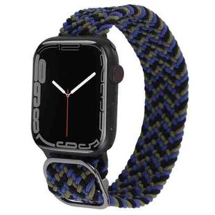 Nylon Braid Strap Watch Band For Apple Watch Series 8&7 41mm / SE 2&6&SE&5&4 40mm / 3&2&1 38mm(28)