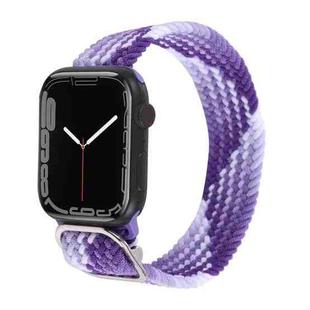 Nylon Braid Strap Watch Band For Apple Watch Series 8&7 41mm / SE 2&6&SE&5&4 40mm / 3&2&1 38mm(37)