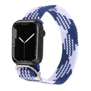 Nylon Braid Strap Watch Band For Apple Watch Series 8&7 41mm / SE 2&6&SE&5&4 40mm / 3&2&1 38mm(46)