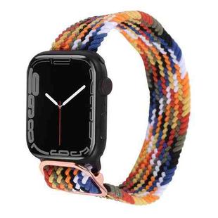 Nylon Braid Strap Watch Band For Apple Watch Series 8&7 41mm / SE 2&6&SE&5&4 40mm / 3&2&1 38mm(50)