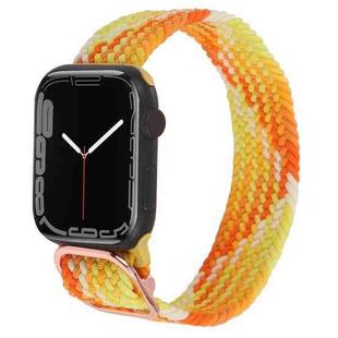 Nylon Braid Strap Watch Band For Apple Watch Series 8&7 41mm / SE 2&6&SE&5&4 40mm / 3&2&1 38mm(52)