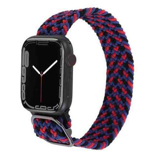 Nylon Braid Strap Watch Band For Apple Watch Series 8&7 41mm / SE 2&6&SE&5&4 40mm / 3&2&1 38mm(25)