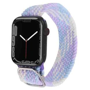 Nylon Braid Strap Watch Band For Apple Watch Ultra 49mm / Series 8&7 45mm / SE 2&6&SE&5&4 44mm / 3&2&1 42mm(30)