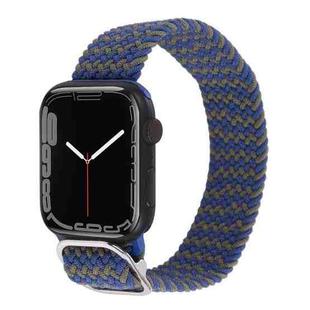 Nylon Braid Strap Watch Band For Apple Watch Ultra 49mm / Series 8&7 45mm / SE 2&6&SE&5&4 44mm / 3&2&1 42mm(48)