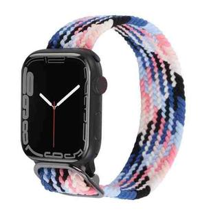 Nylon Braid Strap Watch Band For Apple Watch Ultra 49mm / Series 8&7 45mm / SE 2&6&SE&5&4 44mm / 3&2&1 42mm(49)