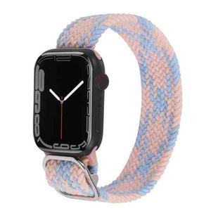 Nylon Braid Strap Watch Band For Apple Watch Ultra 49mm / Series 8&7 45mm / SE 2&6&SE&5&4 44mm / 3&2&1 42mm(51)