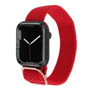 Nylon Braid Strap Watch Band For Apple Watch Ultra 49mm / Series 8&7 45mm / SE 2&6&SE&5&4 44mm / 3&2&1 42mm(9)