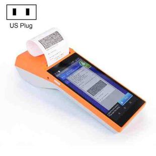 SGT-SP01 5.5 inch HD Screen Handheld POS Receipt Printer, Suit Version, US Plug(Orange)