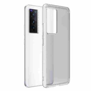 For vivo X70 Four-corner Shockproof TPU + PC Protective Phone Case(Translucent)