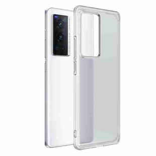 For vivo X70 Pro Four-corner Shockproof TPU + PC Protective Phone Case(Translucent)