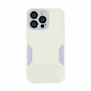 For iPhone 13 Pro Precise Hole TPU Phone Case (White)