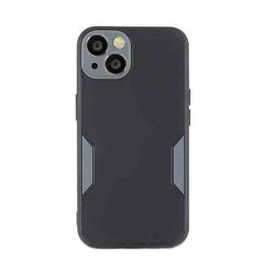 For iPhone 13 Precise Hole TPU Phone Case(Black)