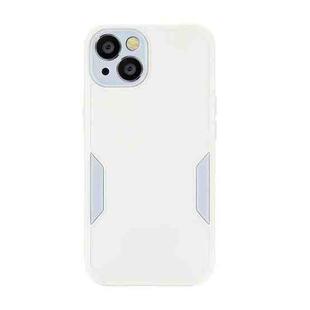 For iPhone 13 mini Precise Hole TPU Phone Case (White)