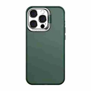 mocolo K20 Butterfly Dragon Lens Holder Phone Case For iPhone 13 Pro Max(Green)