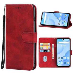 Leather Phone Case For UMIDIGI Power 5S(Red)