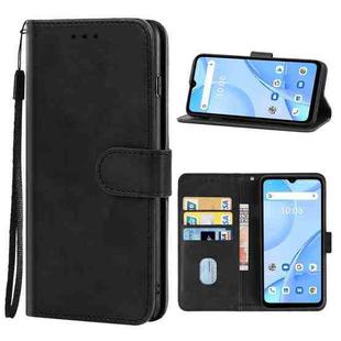 Leather Phone Case For UMIDIGI Power 5S(Black)