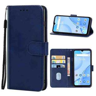 Leather Phone Case For UMIDIGI Power 5S(Blue)