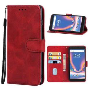 Leather Phone Case For ZTE Blade L9(Red)
