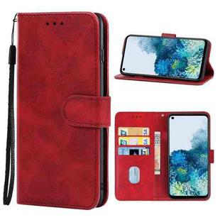 Leather Phone Case For Oukitel K9 Pro(Red)