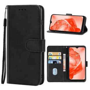 Leather Phone Case For TCL 205(Black)