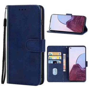Leather Phone Case For OnePlus Nord N20 5G / OPPO A96 5G / Reno7 Z / Reno7 Lite 5G(Blue)