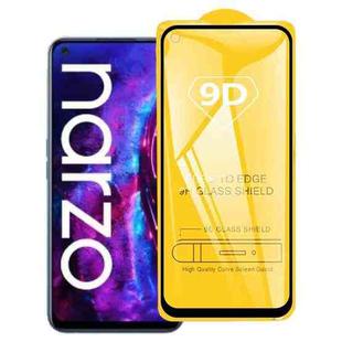 9D Full Glue Screen Tempered Glass Film For OPPO Realme Narzo 30 Pro