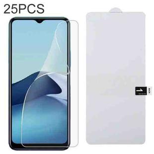 25 PCS Full Screen Protector Explosion-proof Hydrogel Film For vivo Y20 2021