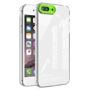Transparent Candy TPU Phone Case For iPhone 8 Plus / 7 Plus(Grass Green)