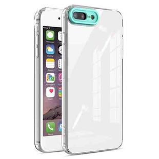 Transparent Candy TPU Phone Case For iPhone 8 Plus / 7 Plus(Light Green)