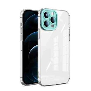 Transparent Candy TPU Phone Case For iPhone 12 Pro Max(Light Green)