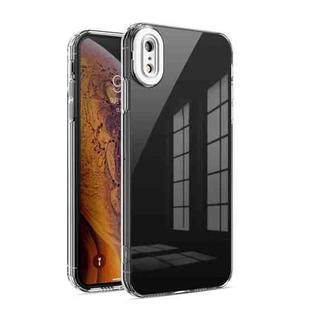 Transparent Candy TPU Phone Case For iPhone XR(White)