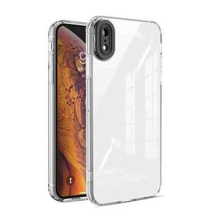 Transparent Candy TPU Phone Case For iPhone XR(Black)