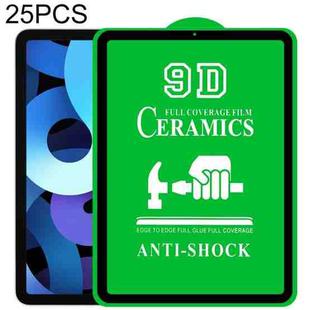 25 PCS 9D Full Screen Glue Tablet Ceramic Film For iPad mini 6