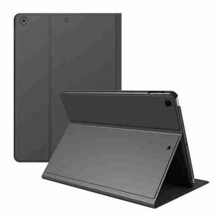 ROCK Skin Feel Series Leather Tablet Case with Sleep / Wake-up Function For iPad 10.2 (2021)(Grey)