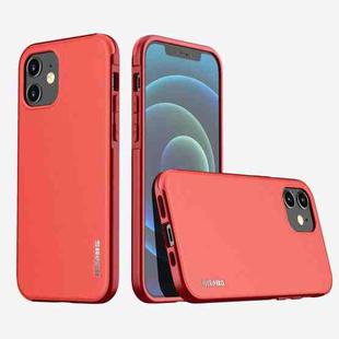 wlons PC + TPU Shockproof Phone Case For iPhone 12 mini(Red)
