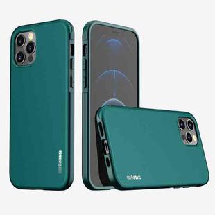 wlons PC + TPU Shockproof Phone Case For iPhone 12 Pro Max(Green)