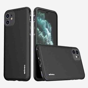 For iPhone 11 wlons PC + TPU Shockproof Phone Case (Black)