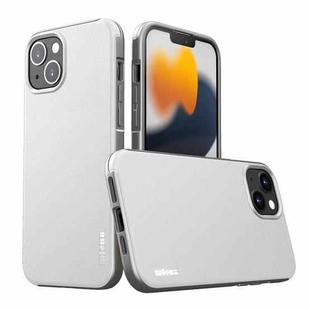 wlons PC + TPU Shockproof Phone Case For iPhone 13(White)