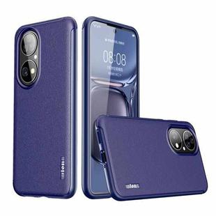 For Huawei P50 wlons PC + TPU Shockproof Phone Case(Blue)