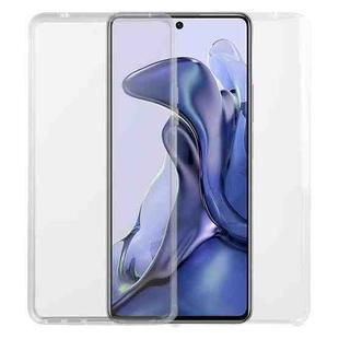 For Xiaomi 11T PC+TPU Ultra-Thin Double-Sided All-Inclusive Transparent Phone Case