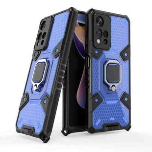 For Xiaomi Redmi Note 11 Pro 5G Space PC + TPU Phone Case with Ring Holder(Blue)