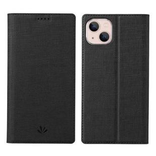 For iPhone 13 mini ViLi DMX Series Shockproof Magsafe Magnetic Horizontal Flip Leather Phone Case (Black)