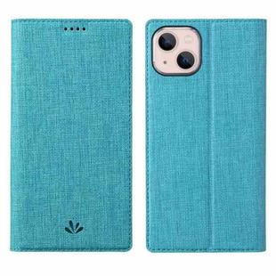 For iPhone 13 ViLi DMX Series Shockproof Magsafe Magnetic Horizontal Flip Leather Phone Case(Blue)