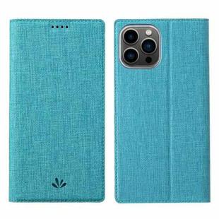 For iPhone 13 Pro ViLi DMX Series Shockproof Magsafe Magnetic Horizontal Flip Leather Phone Case (Blue)