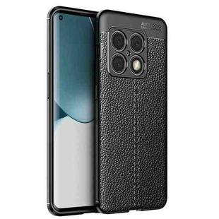 For OnePlus 10 Pro 5G Litchi Texture TPU Phone Case(Black)